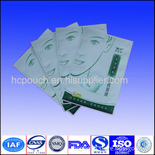 Facial Mask Plastic Package Bag